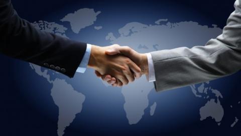 Leaders Shaking Hands