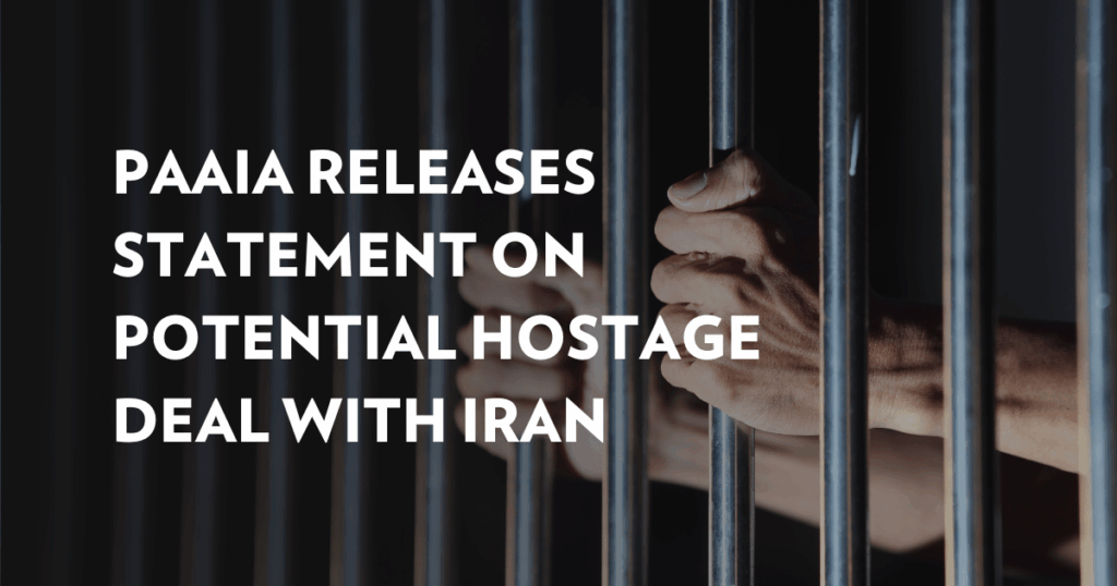 PAAIA Statement on Potential Hostage Deal