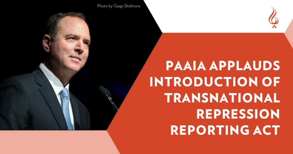 PAAIA Applauds the Introduction of the Transnational Repression Reporting Act of 2024